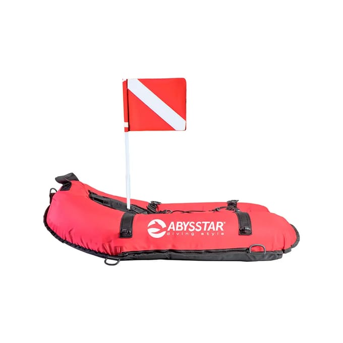 Planche spearfishing met interne luchtkamer Abysstar