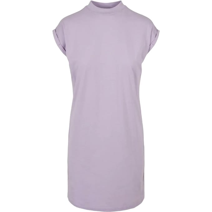 Urban Classics - Turtle Extended Shoulder Korte jurk - 4XL - Paars
