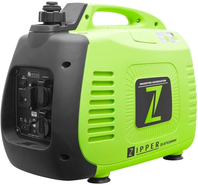 Zipper Inverter Generator ZI-STE2000IV - 4 takt - 2000W - 3.5L aggregaat 230 volt benzine
