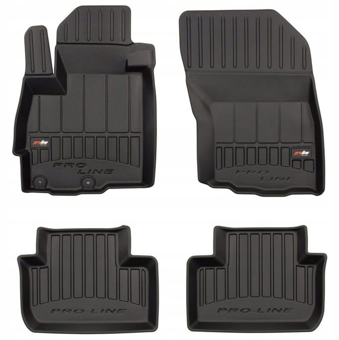 FROGUM 3D – Automatten Set voor CITROEN C4 Aircross 2012-2017 – TPE, Geurloos, 6cm Randen