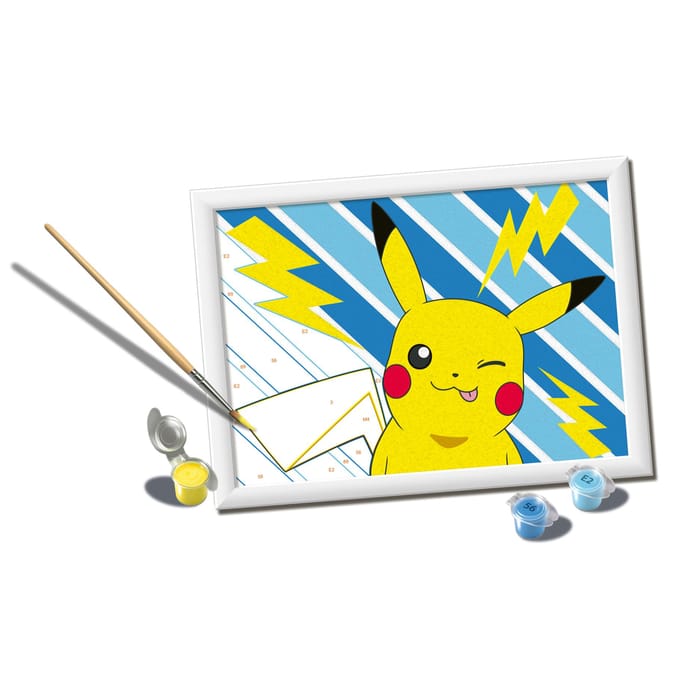 Ravensburger - CreArt Pikachu - Schilderen op Nummer - Vanaf 7 jaar