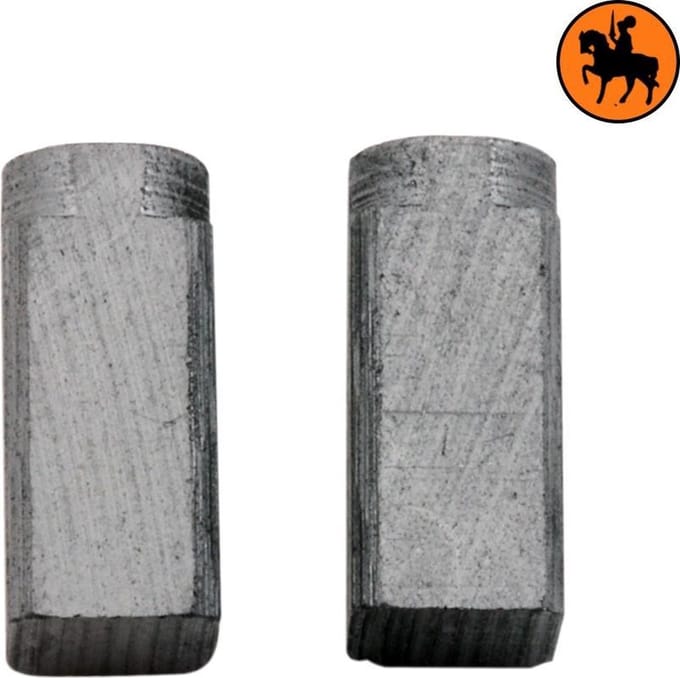 Koolborstelset voor Black & Decker 8209 - 6,3x6,3x12mm