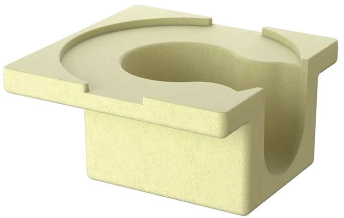 ACO Isolatie lichaam Passavant Spin DN/OD100mm 0Grad pur, 7040.31.02