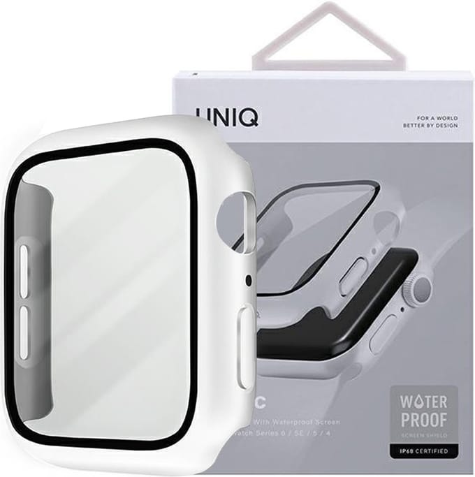 UNIQ - kast - Nautic Apple Watch Series 4/5/6/SE 40mm wit/wit
