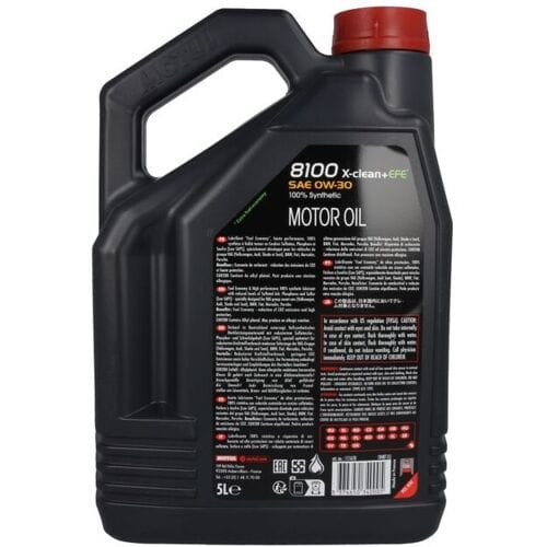 Motorolie MOTUL 111678 8100 XCLEAN+ EFE 0W30 5L