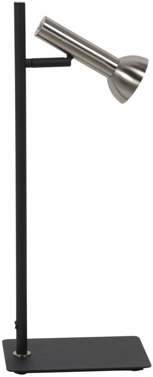 Tafellamp Kora 4730ST – staal, 4,9 watt dimbare GU10 lichtbron, eigentijds design, Mexlite