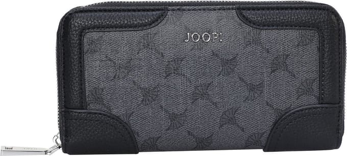 JOOP! Portemonnee Mazzolino Melete Purse Black Donkergrijs
