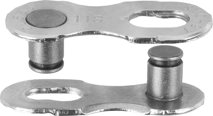 M-wave Kettingschakel Fusion 1/2 X 11/128 Staal 11s Zilver