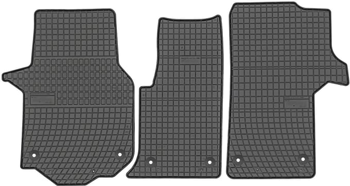 Max-Dywanik - Volkswagen Crafter II - Rubberen Automattenset - Voor 2017 - Geïnstalleerd