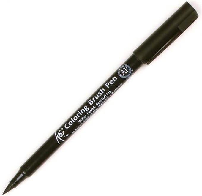 Pinselstift Sakura Koi Coloration schwarz