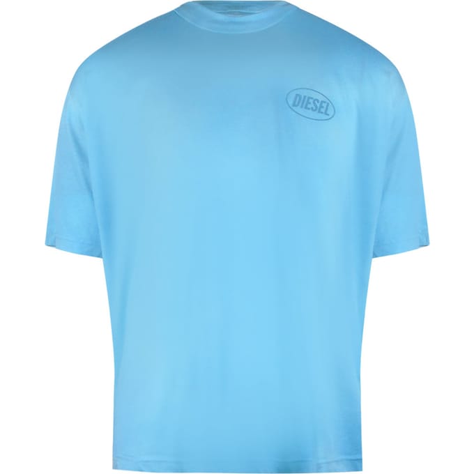 Diesel Montone Logo Blauw T-shirt