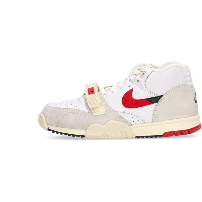 Hoge herenschoen Air Trainer 1 Wit/universiteitsrood/zwart/kokosmelk