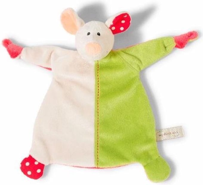 NICI knuffeldoekje Muis