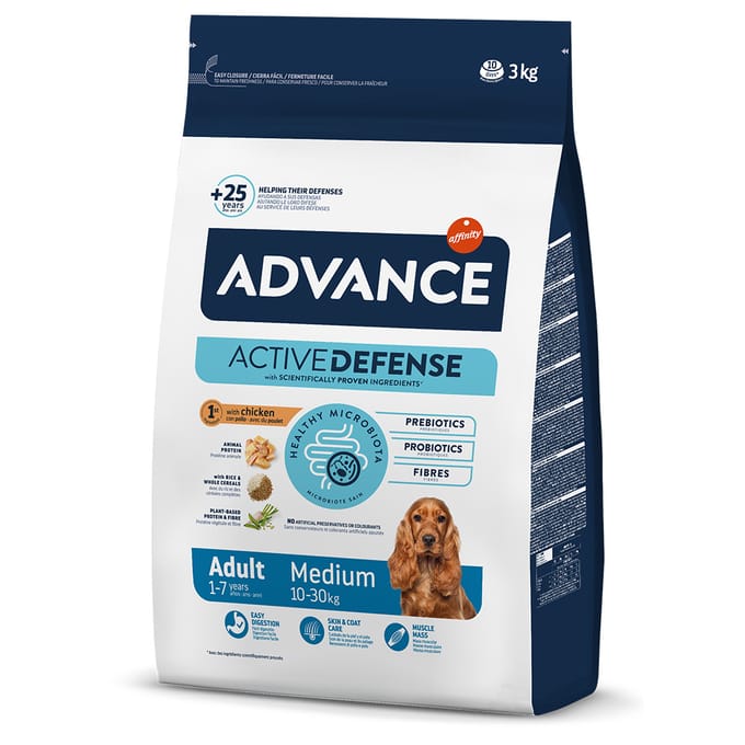 Advance - Medium Adult - Hondenvoer - 3 kg