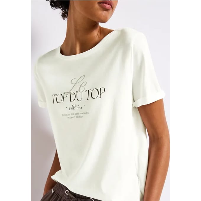 Shirt met omslagdetail