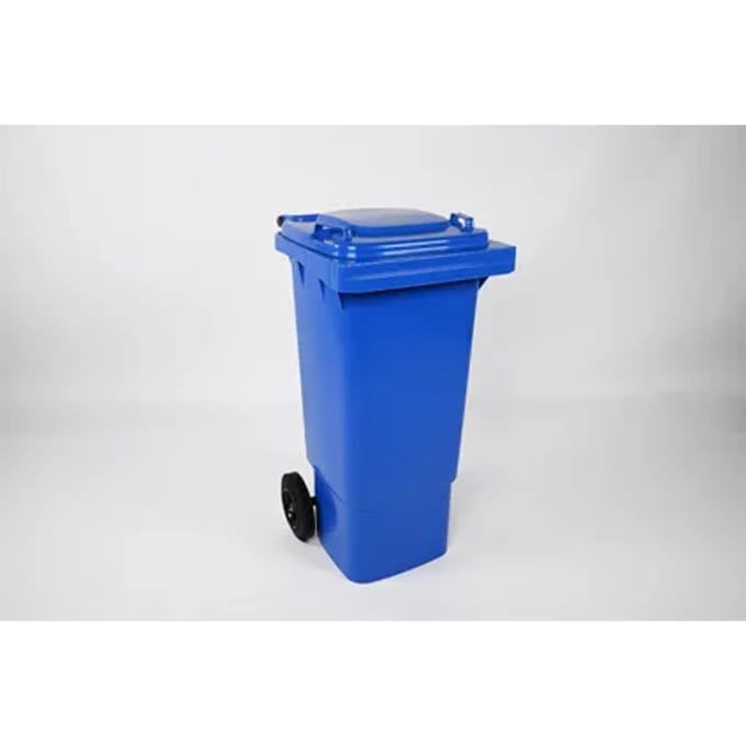 2 Wielcontainer 80l Blauw