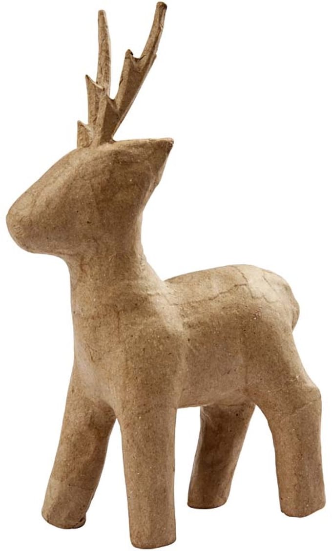 Rendier, H: 22,5 cm, 1 stuk