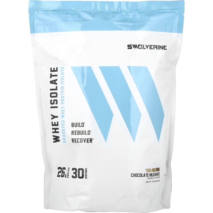 Swolverine, isolat de whey, milkshake au chocolat, 2,05 lb (930 g)