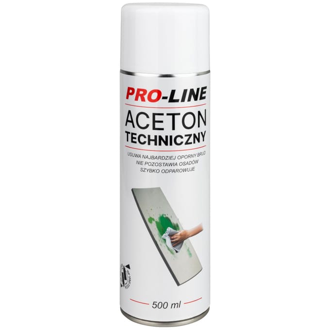 Technische aceton 100 in spuitbus PROLINE spray 500ml
