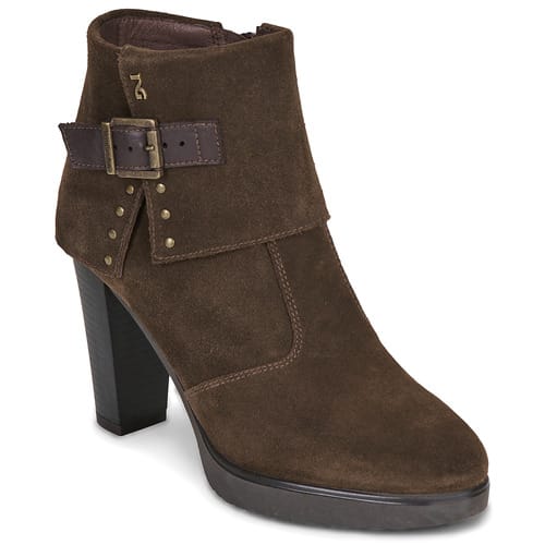 Nero Giardini - Schoenen - Donkerbruin - Vrouwen - Maat 36 -