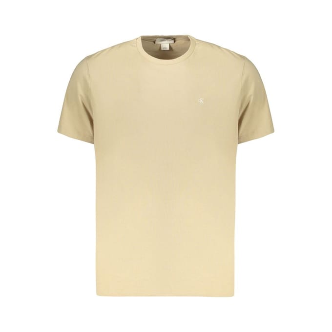 Calvin Klein Ss Classic Monogram Tee White Pepper Taglia: L | Magliette basic Outlet | Uomo | Bianco