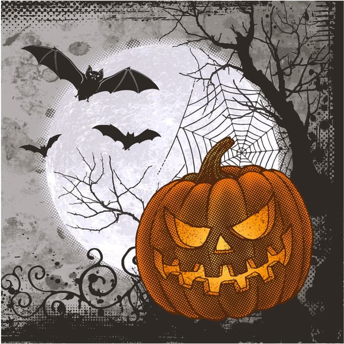 Servet " Halloween Time" - 20 stuks