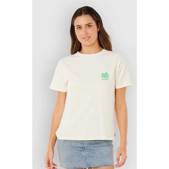 Rip Curl Surf Puff Party Pack Relaxed T-Shirt wit