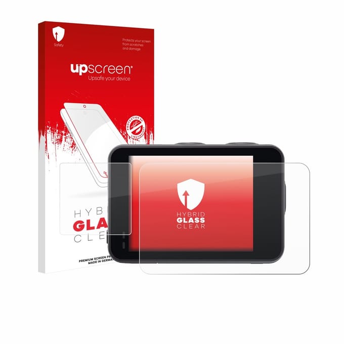 upscreen - Screenprotector voor Akaso Brave 7 - Folie Beschermfolie Beschermglas transparant