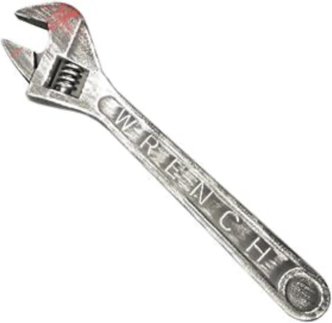 Moersleutel - Zilver - plastic - 45cm