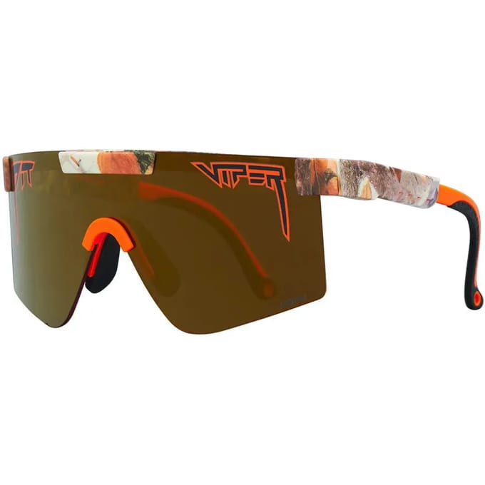 Pit Viper The Actual Bush Original Narrow Gepolariseerde Zonnebril Goud HDPV Polarized Gold/CAT3