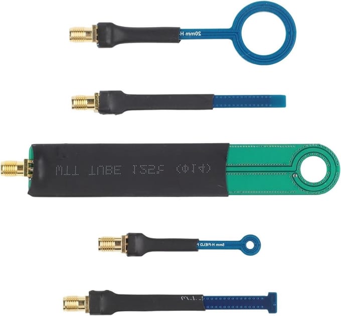 Nabije Veld Sonde - Signaal Analyse Kit - EMI EMC Testen - Complete 5-delige set - 9K-3GHz - Zwart