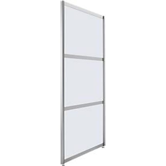 Enkele wand, ESG helder glas