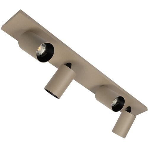 KS Verlichting plafondlamp - Mila 4 lichts - Champagne - Binnenverlichting - Richtbaar - Modern