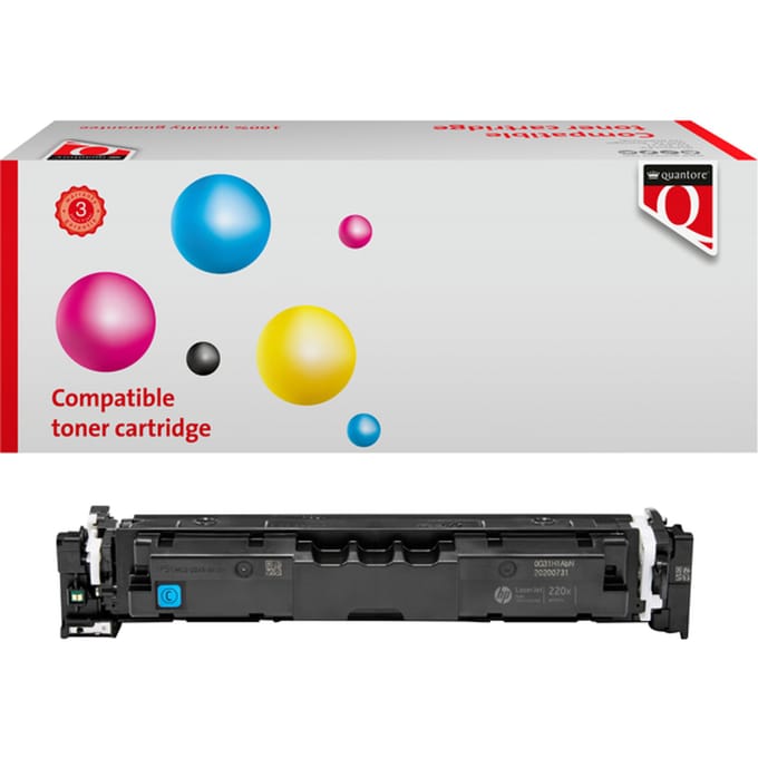 Tonercartridge Quantore alternatief tbv HP W2201X cyaan