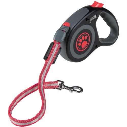 ZOOFARI Uitrolbare riem (Klein, Roze)
