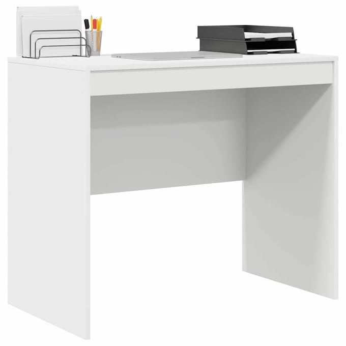 vidaXL - Bureau - Wit - 90 - x - 50 - x - 76 - cm