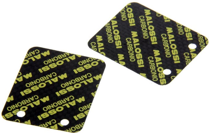 Membraanplaatset Malossi VL14 45 graden carbon