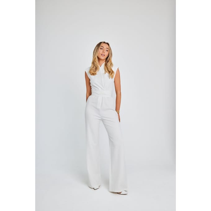 Odd Muse Jumpsuit White Taglia: M REG | Tute Outlet | Donna | Bianco