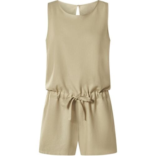 ESMARA Linnen dames jumpsuit (Beige, 42)