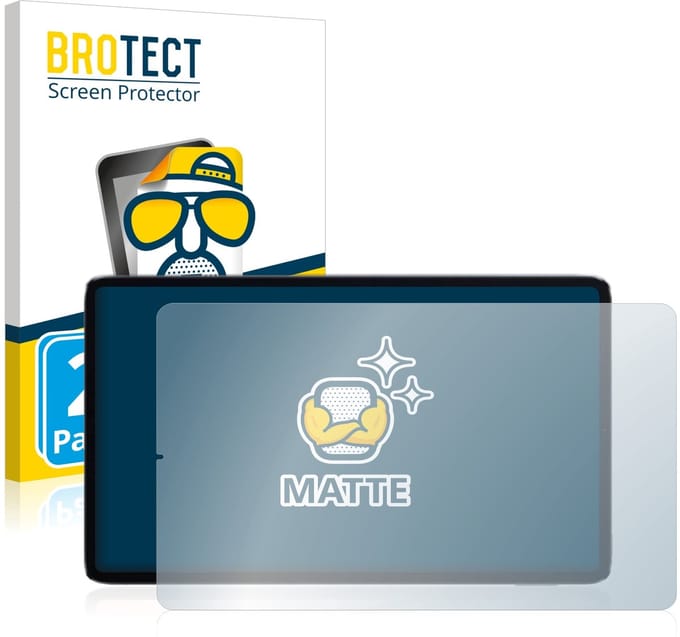 BROTECT - Screenprotector voor Xiaomi Mi Pad 5 (Landschapsmodus) - Folie Beschermfolie matte 2 Stuks