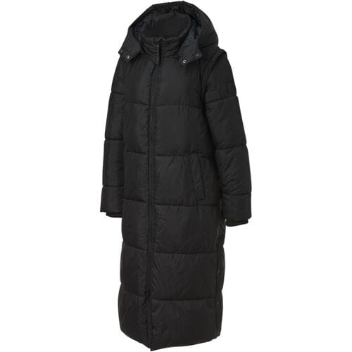 CRIVIT 2-in-1 gewatteerde dames winterjas (Zwart, S (36/38))