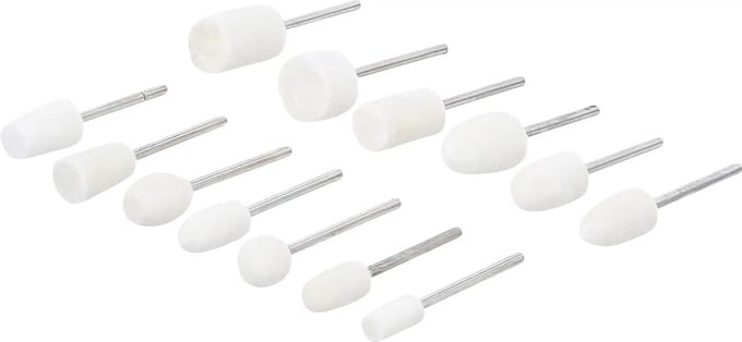 BGS Polijstkop assortiment - 13 delig
