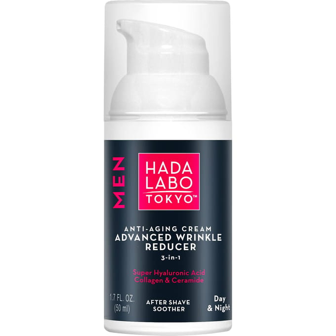 Hada Labo Tokyo Advanced Anti-Aging Gezichtscrème – Hydraterende Anti-Rimpel Crème met Hyaluronzuur – Dag- & Nachtverzorging – 50 ml