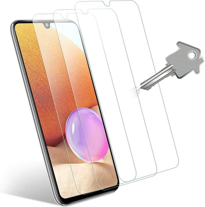 Screenprotector Geschikt voor Samsung Galaxy A22 4G Screenprotector - Screenprotector Geschikt voor Samsung Galaxy A22 4G / A32 4G A31 tempered glass Screenprotector - 3 stuks