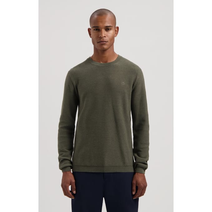 Dstrezzed Ds_mercury Crew Olive Night Maat: 3XL | Sweaters Outlet | Heren | Bruin