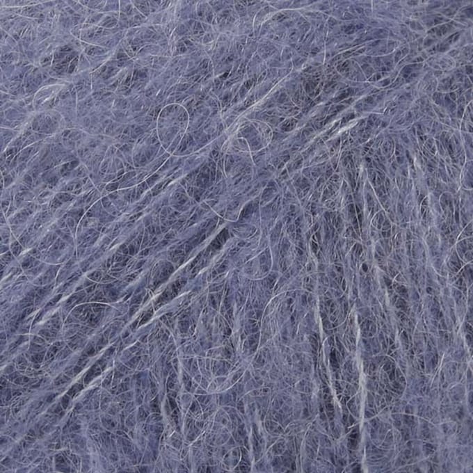 DROPS Brushed Alpaca Silk Uni Colour - 13 denimblauw - Wol Garen