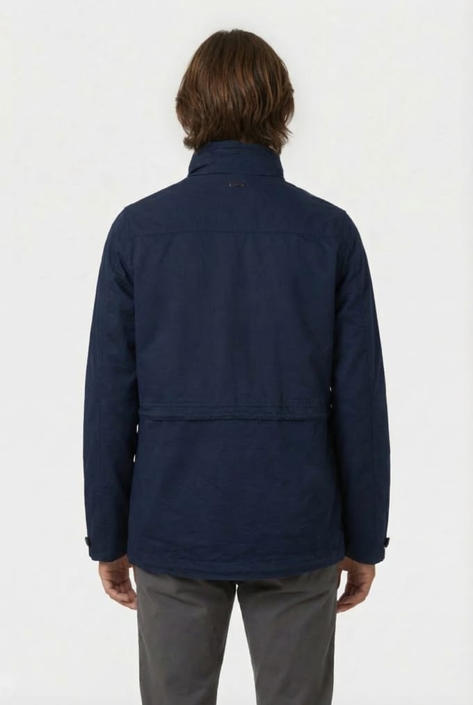 Michael Kors Washed Hooded Field Jacket Midnight Taglia: S | Giacche Outlet | Uomo