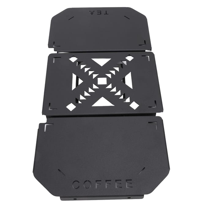 Tafelblad voor Stanley 9.4L Lunchbox Professionele Aluminiumlegering Draagbaar Campingtafelblad black