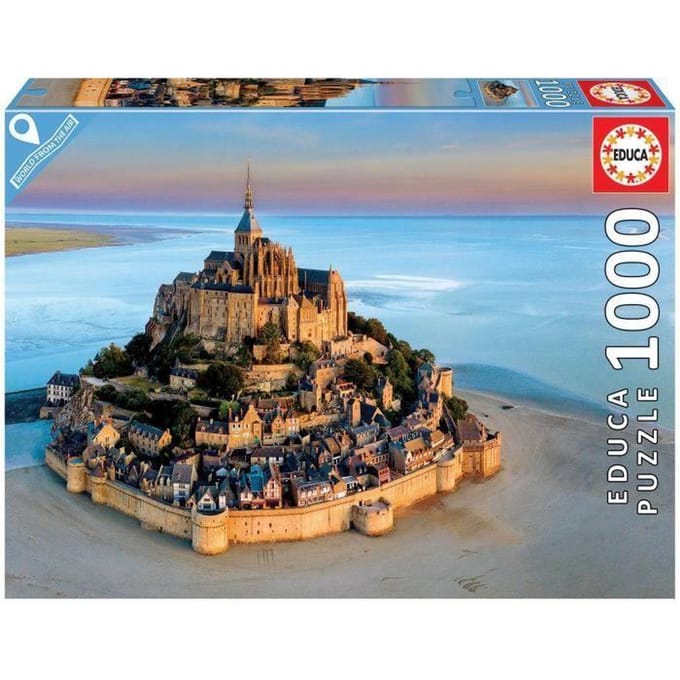EDUCA - puzzel - 1000 stuks - Mont st. Michel