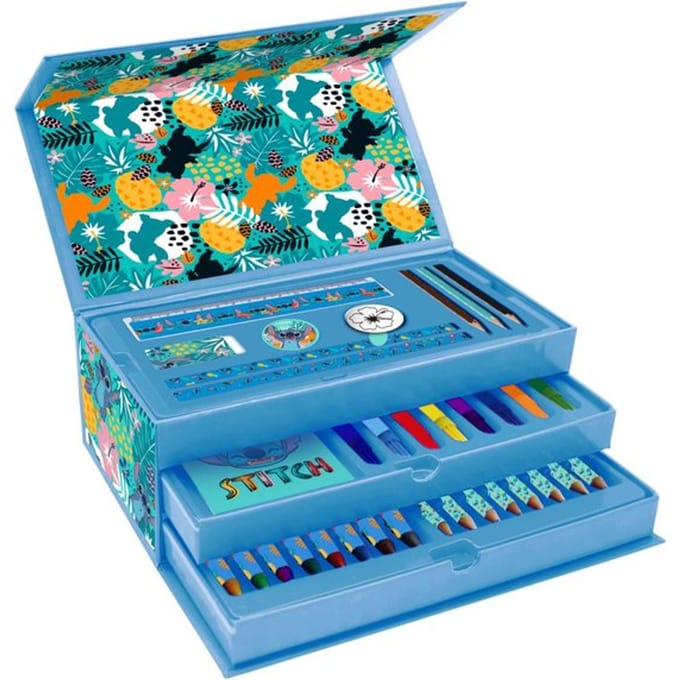 Lilo & Stitch Kleurdoos met Lade - Zomer